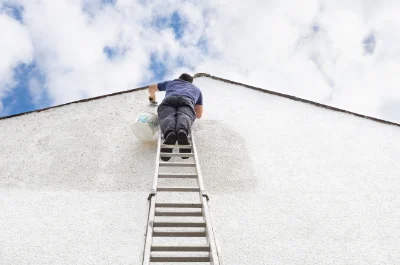 Peinture extérieure à Ceaucé — façades et ravalement